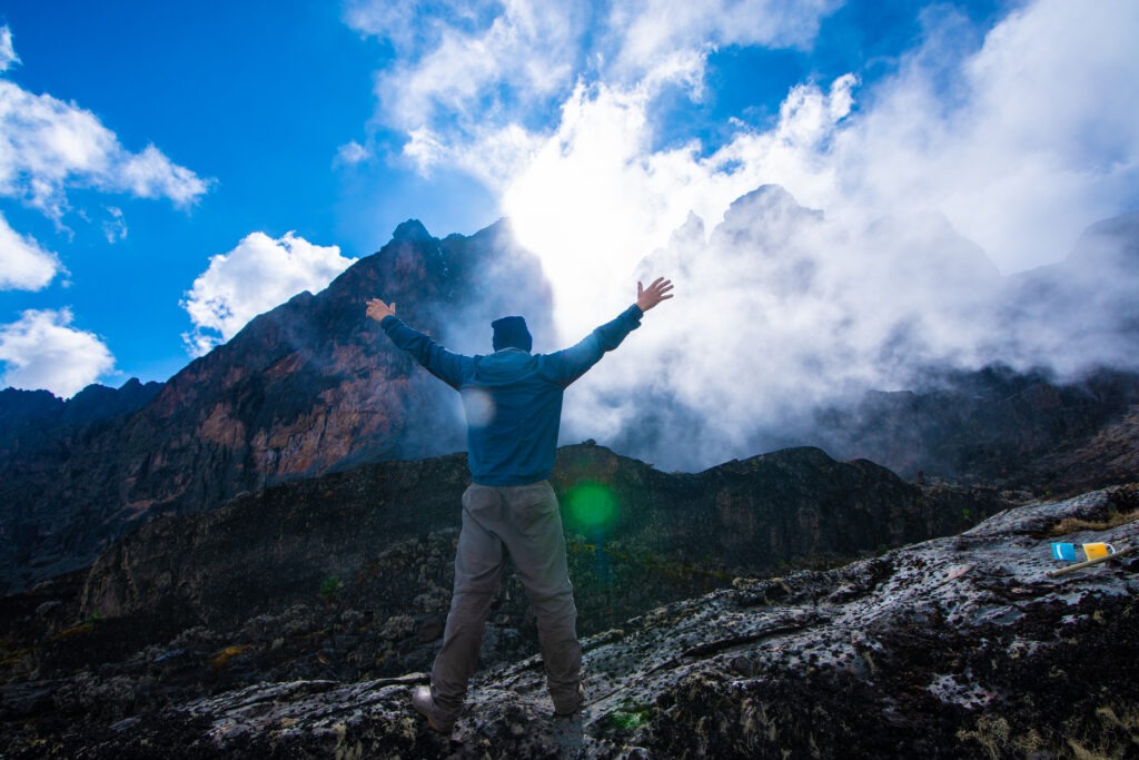 Gipfel rwenzori